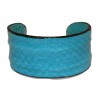 Lederen Armband Mireille turquoise