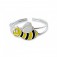 Zilveren Teenring Bumble Bee