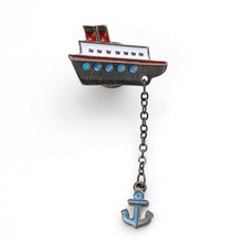 Broche Boat and Anchor