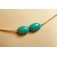 Heupketting 2 Turquoise Beads