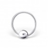 8 MM Silver Nose Ring
