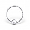 10 MM Silver Nose Ring