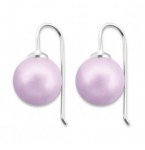 Zilveren Oorbellen Pink Pearls