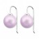 Zilveren Oorbellen Pink Pearls