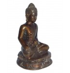 Zittende Buddha Verlichting Koper