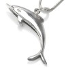 Zilveren Kettinghanger Dolfijn