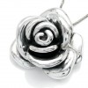 Zilveren Kettinghanger Rose