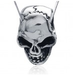 Zilveren Kettinghanger Skull