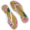Lederen Slippers Pink Patchouli Thongs