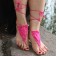 Barefoot Sandals Hot Pink