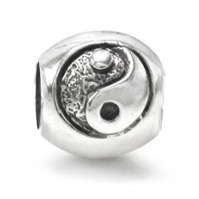 Zilveren Bedel Yin and Yang