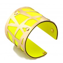 Cuff Bracelet Unice Yellow
