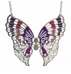 Ketting Violet Butterfly