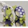 Murano Glasbedel Paarse Schildpad 