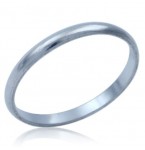 Zilveren Ring 2 MM