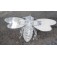 Zilveren Kettinghanger/Broche Honeybee