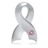 Zilveren Kettinghanger Pink Tourmalin Ribbon