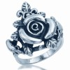 Zilveren Ring English Rose