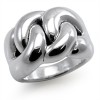 Zilveren Ring Eternity Knot