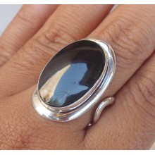 Zilveren Ring Black Beauty