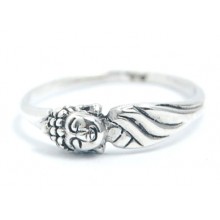 Zilveren Ring Buddha