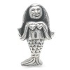 Zilveren Bedel Zeemeerminnetje