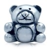 Zilveren Bedel Teddybeer