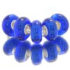 Murano Glasbedel Koningsblauw